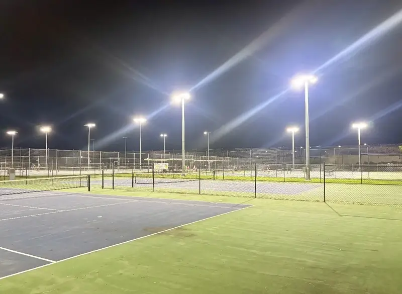 Mackay Tennis Association lighting upgrade 1